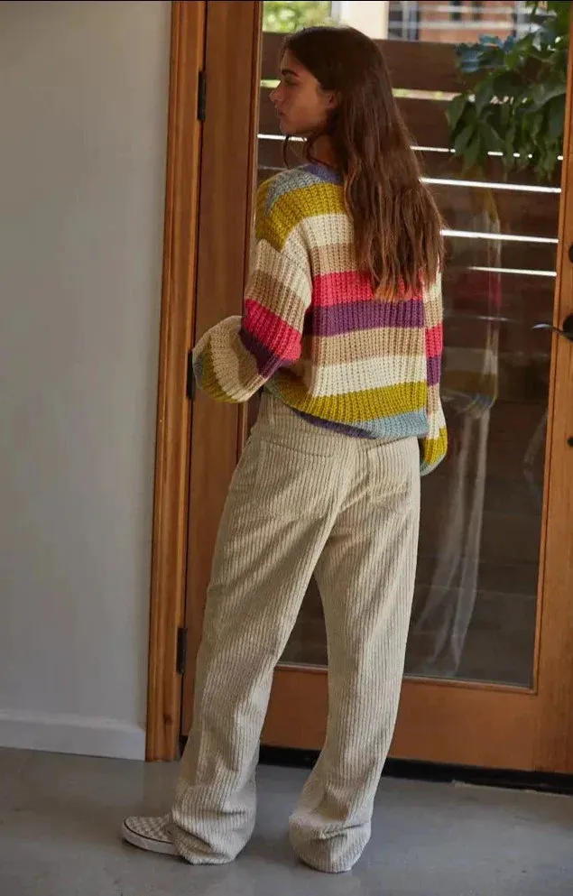 The Ettie Striped Pullover