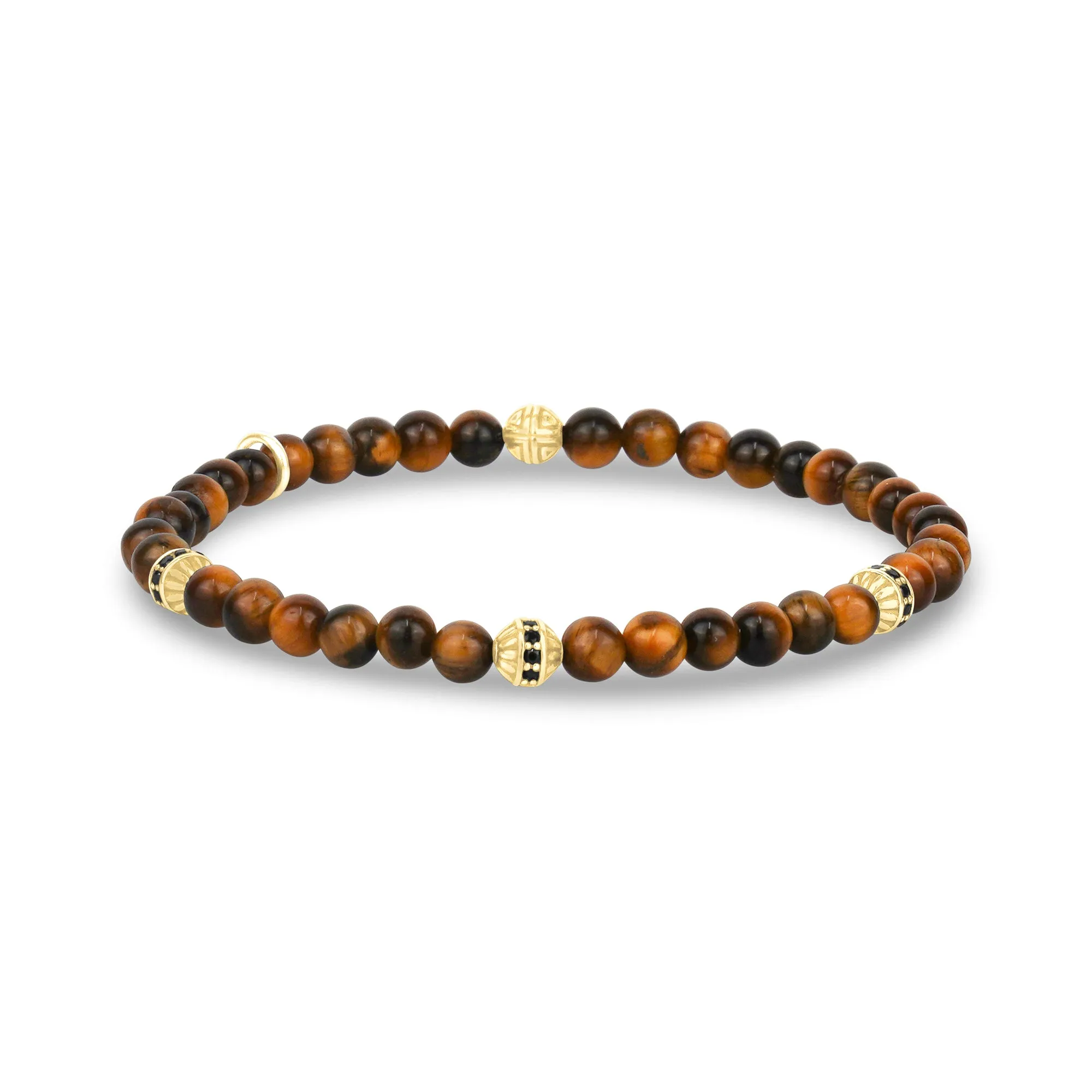 Tiger Eye Enigma Bead Bracelet