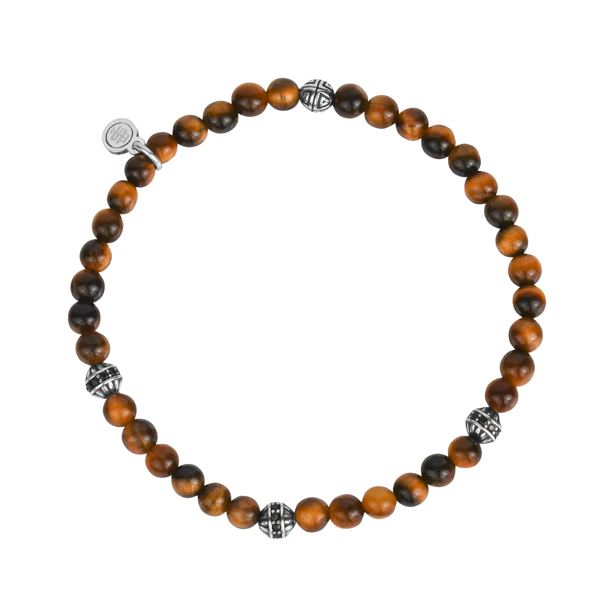 Tiger Eye Enigma Bead Bracelet