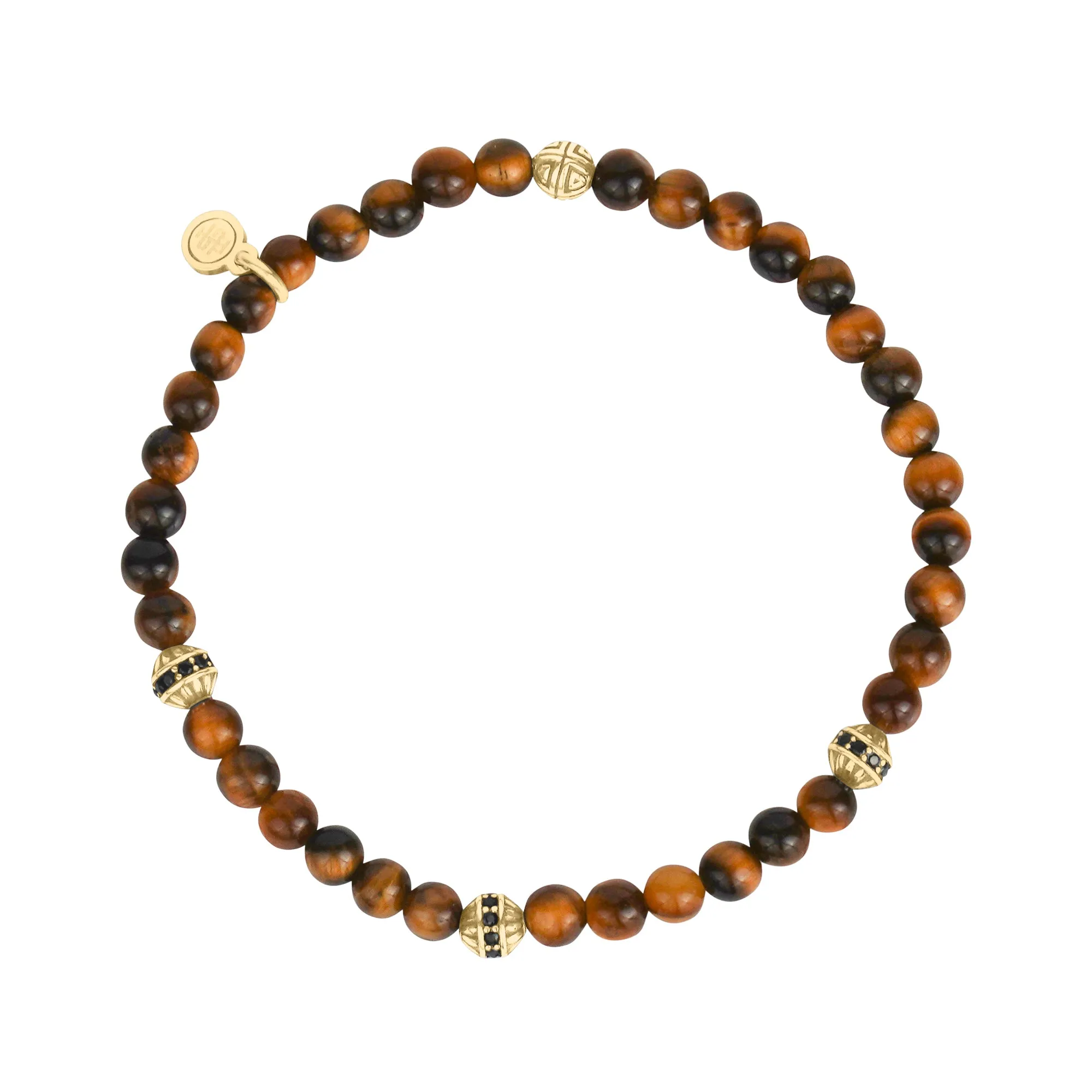 Tiger Eye Enigma Bead Bracelet