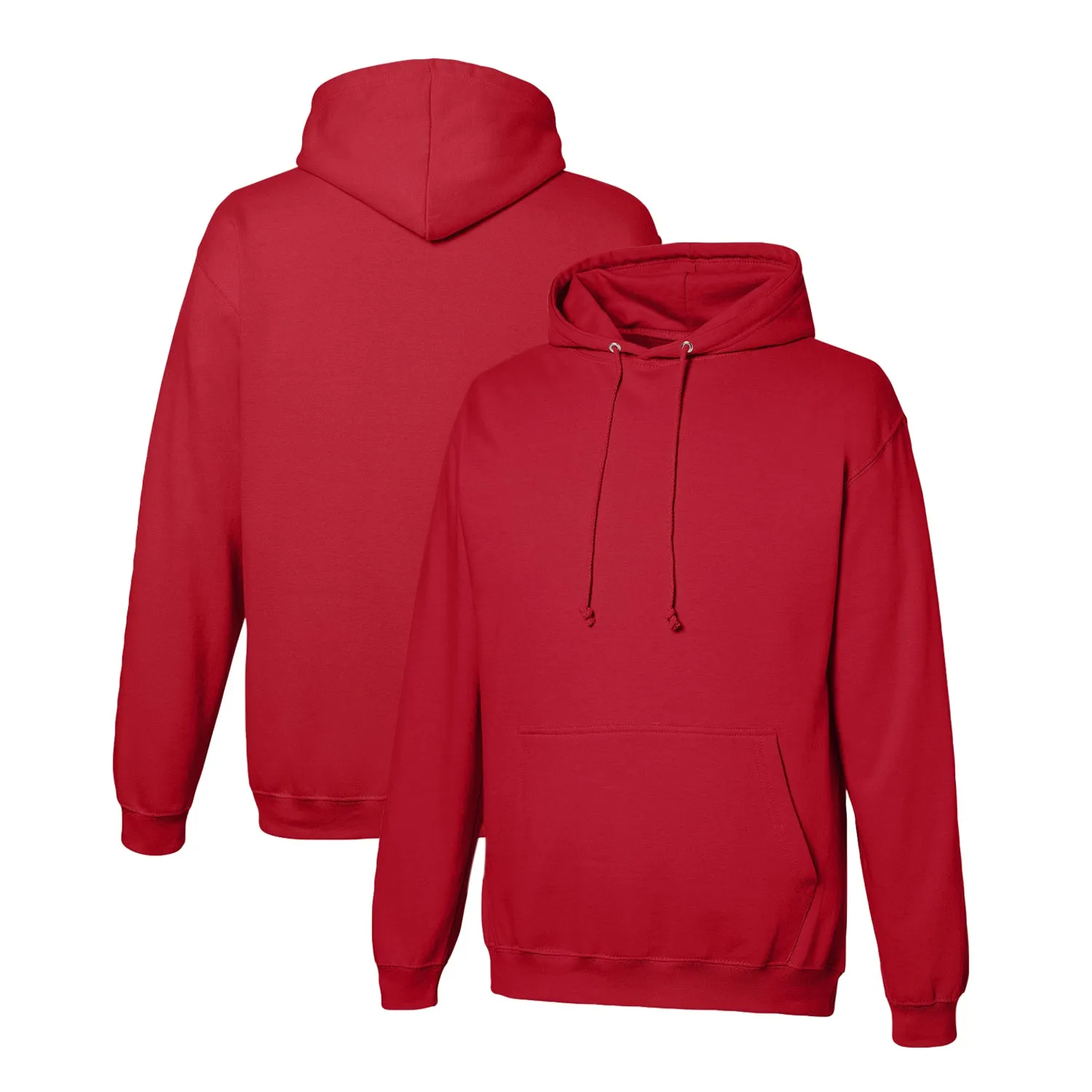 Venley Weighted Men's MADE IN THE USA Red Hoodie