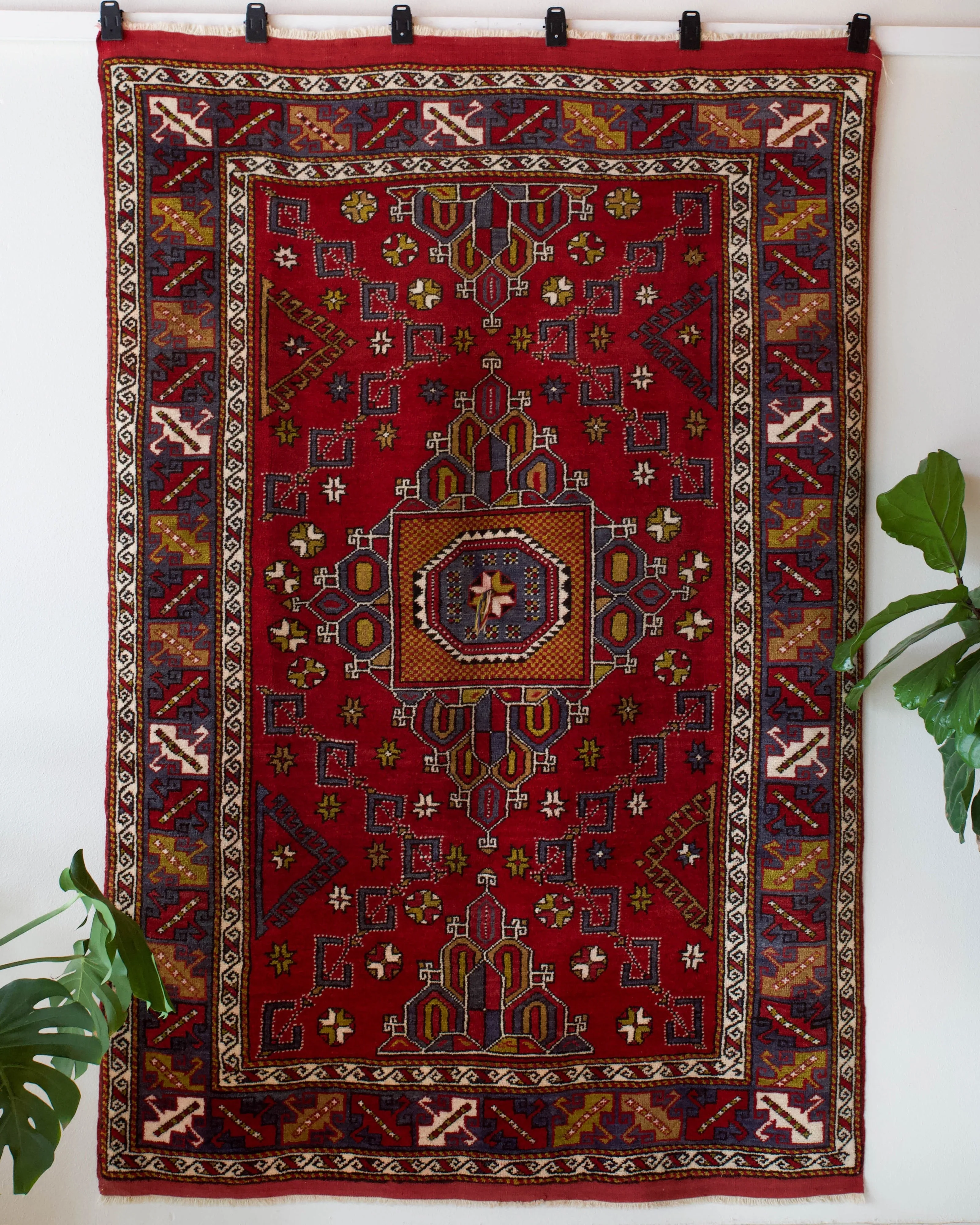 Vintage Canakkale Rug 5'10"x8'8"