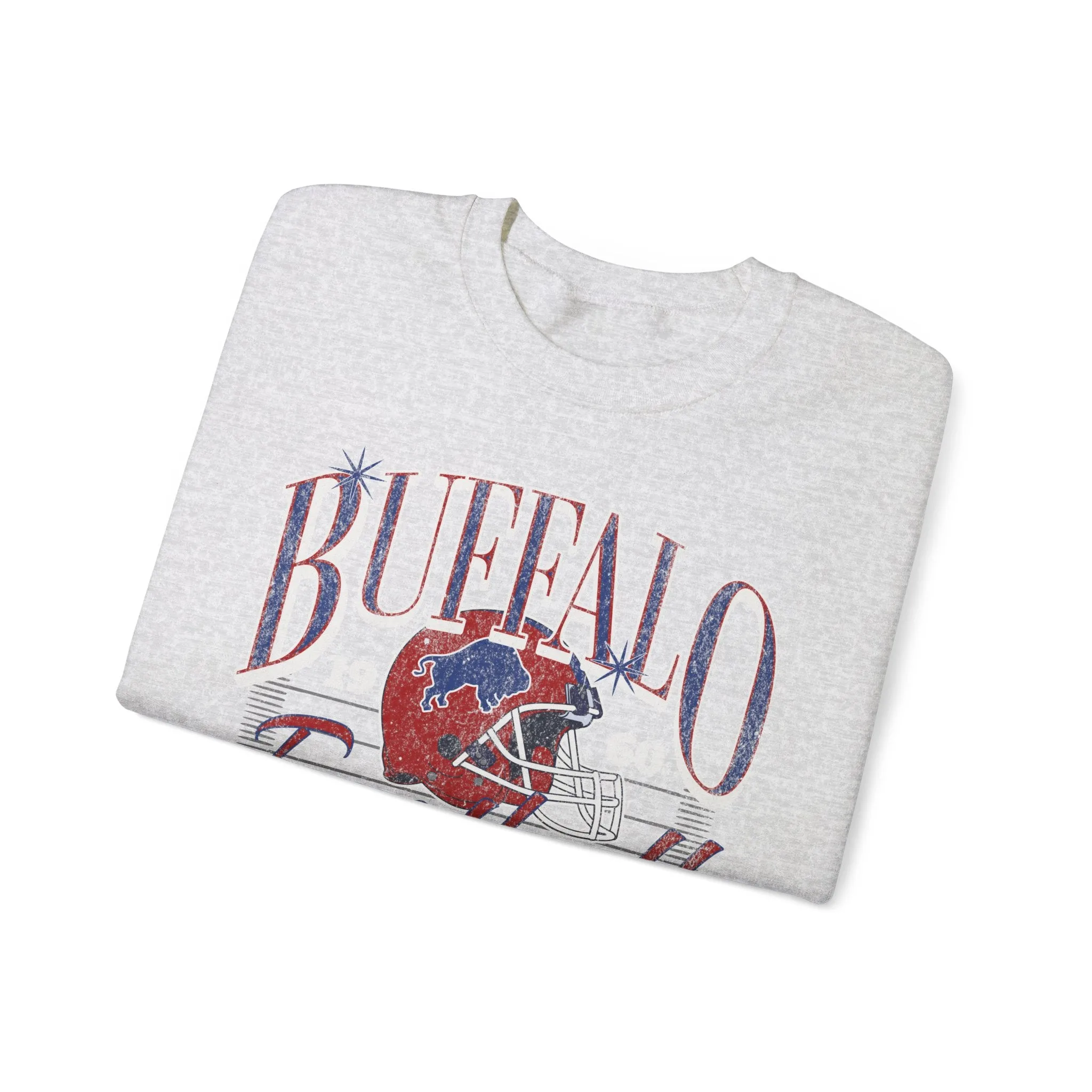 Vintage Inspired 4 in a row AFC East Champs Crewneck Sweatshirt