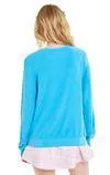 WILDFOX - Sunday Sadness Baggy Beach Jumper in Wonderland Blue