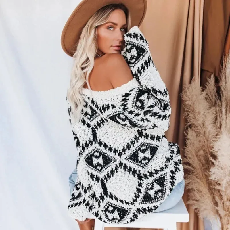 Women's Loose Oversized Knit Sweaters