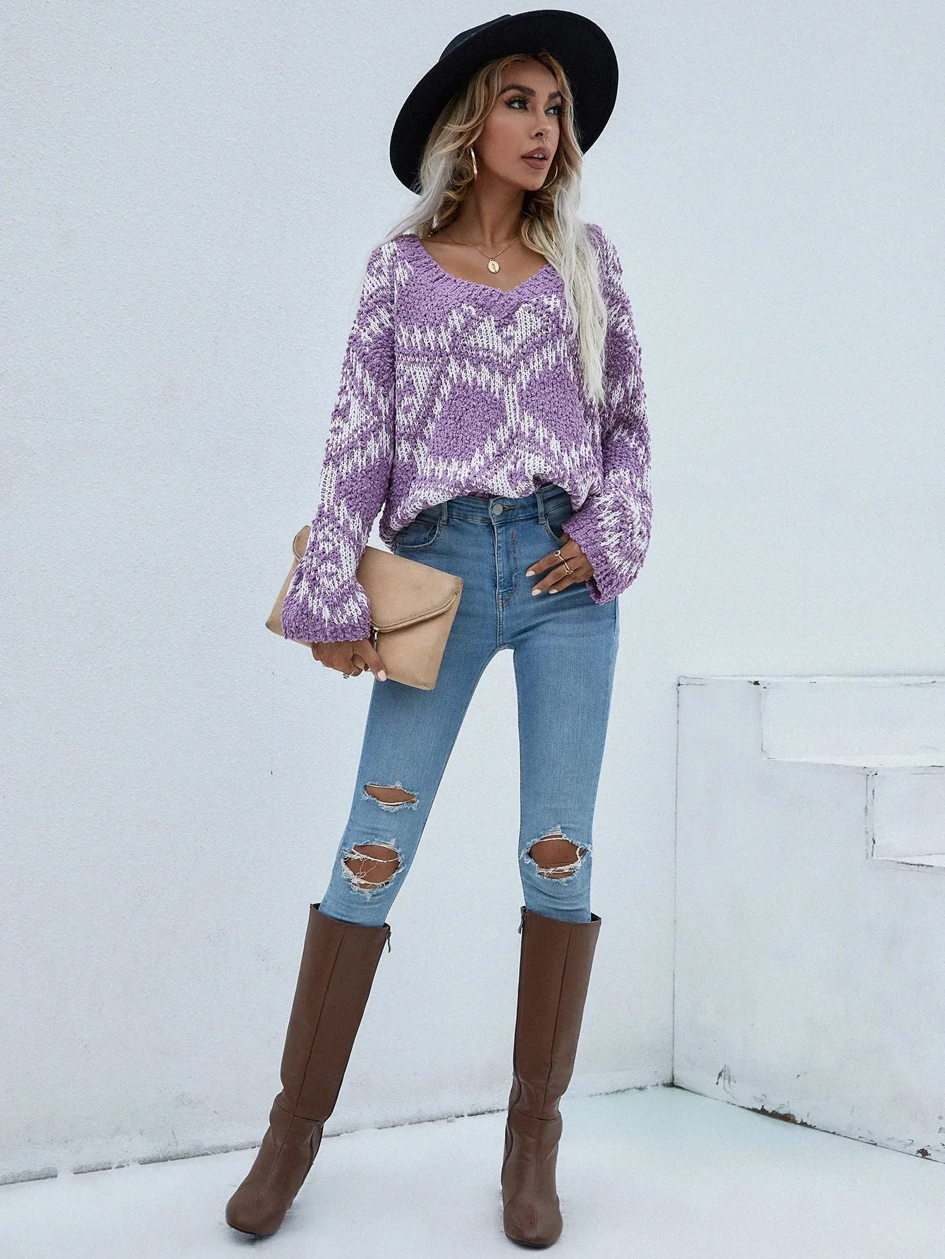 Women's Loose Oversized Knit Sweaters